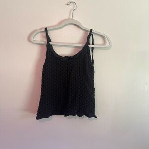 Black Vici Sweater Tank